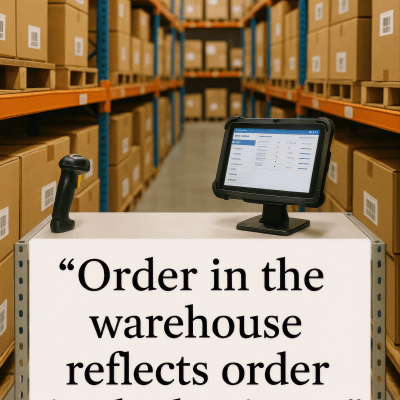 Organized Warehouse Efficiency (4k)