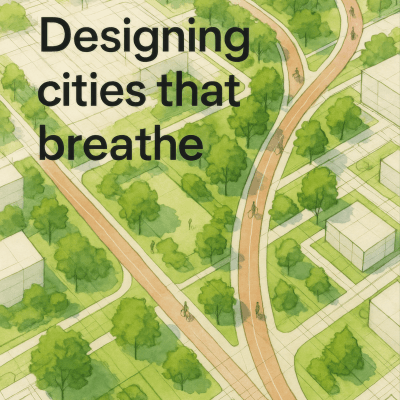 Eco Friendly Urban Design (4k)