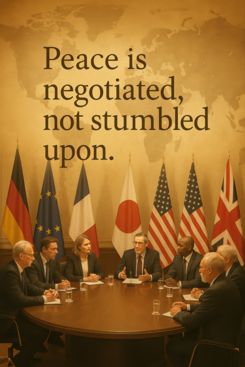 Diplomatic Negotiations Summit (4k)