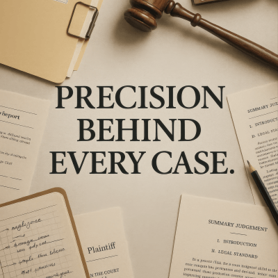 Legal Case Precision (4k)