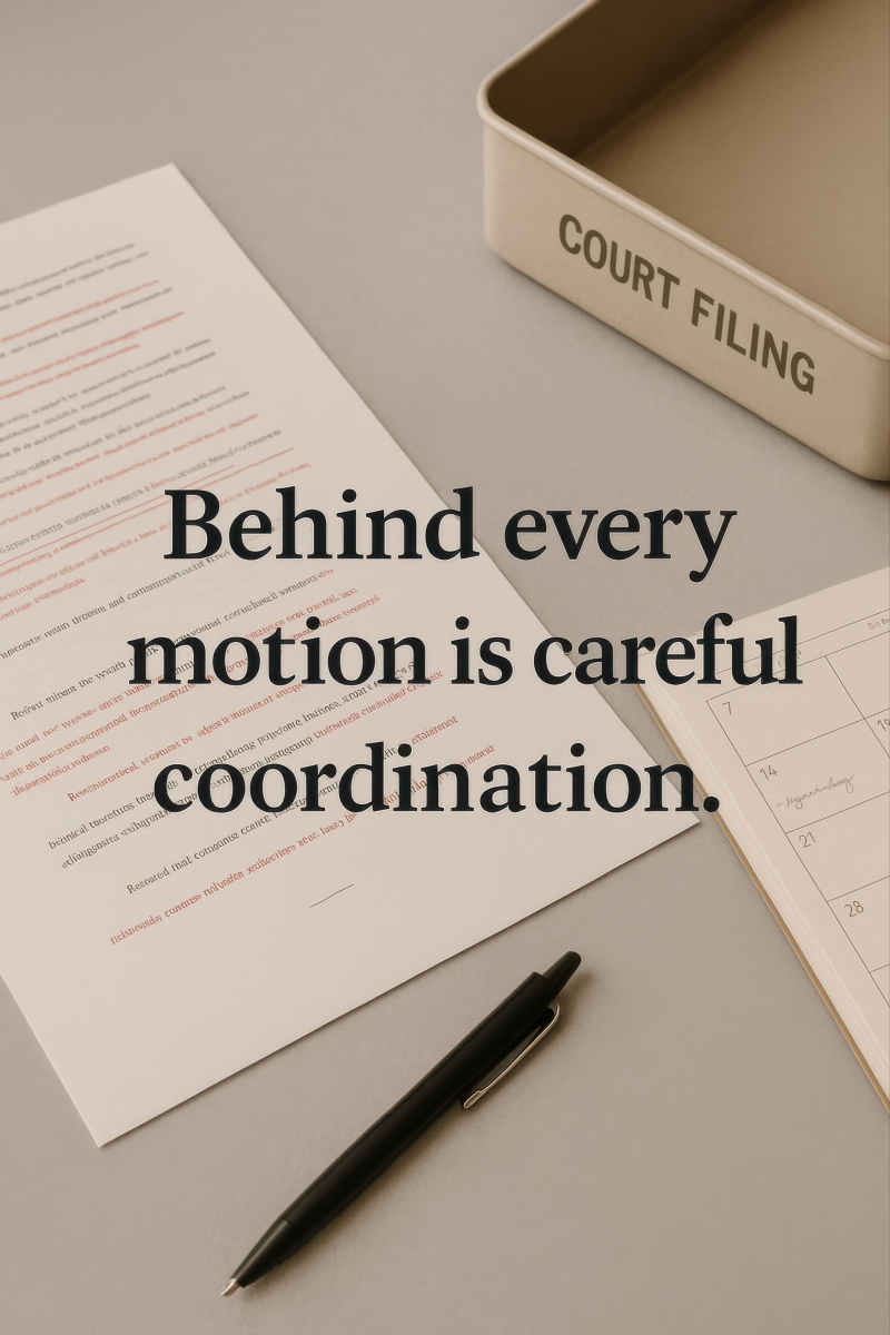 Coordinated Legal Process (4k)