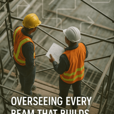 Scaffolding Vision Overhead (4k)