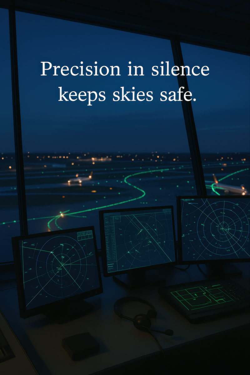 Twilight Airfield Precision (4k)