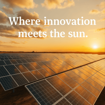 Innovation In Solar Energy (4k)