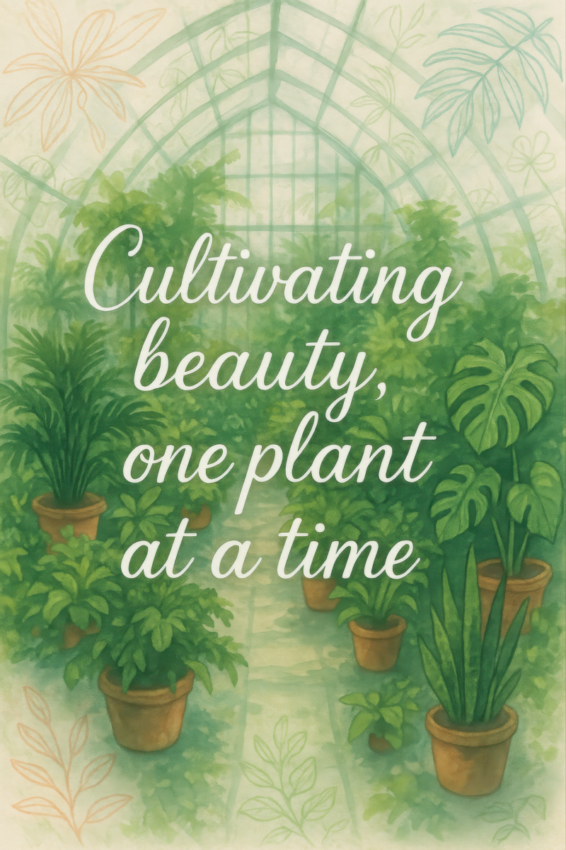 Greenhouse Botanical Artistry (4k)
