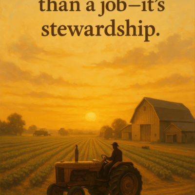 Sunrise Farming Serenity (4k)