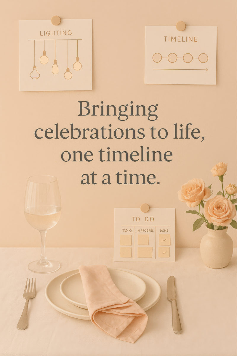 Event Planning Vignette (4k)
