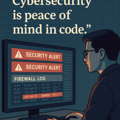 Cybersecurity Peace Of Mind (4k)