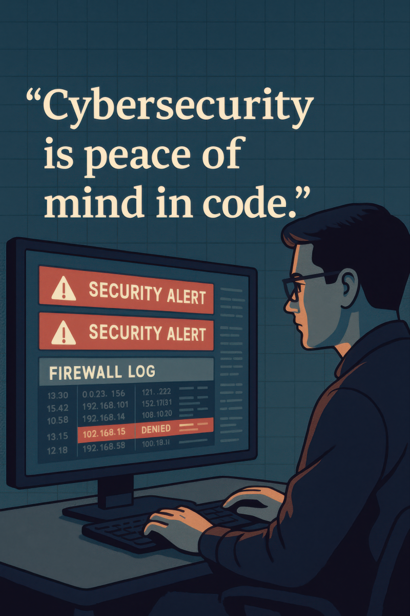 Cybersecurity Peace Of Mind (4k)
