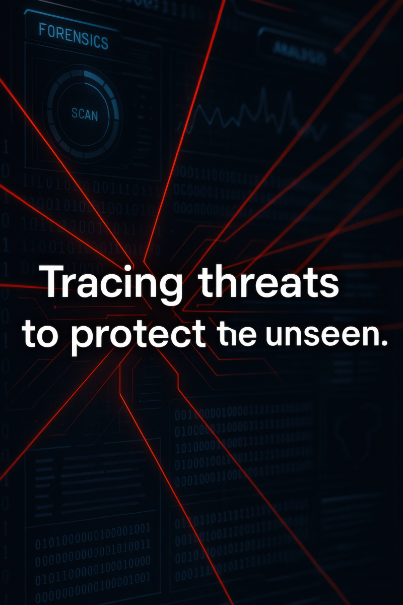 Forensic Cybersecurity Interface (4k)
