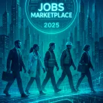 20250915 1006 Futuristic Job Market Simple Compose 01k56yfch6ers9ggawrefaae8q